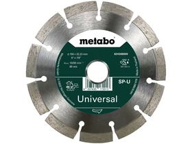 Metabo gyémánt vágótárcsa SP - U, 150x22,23 mm Metabo gyémánt vágótárcsa SP - U, 150x22,23 mm