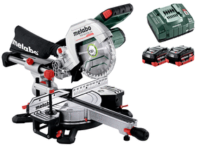 Metabo KGS 18 LTX BL 216 akkus gérvágó 18 V | Fűrészlap 216 mm x 30 mm | Vágás max. 70 x 305 mm | Szénkefementes | 2 x 8 Ah akku + töltő Metabo KGS 18 LTX BL 216 akkus gérvágó 18 V | Fűrészlap 216 mm x 30 mm | Vágás max. 70 x 305 mm | Szénkefementes | 2 x 8 Ah akku + töltő