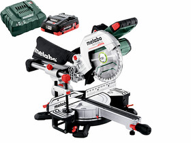 Metabo KGS 18 LTX BL 216 akkus gérvágó 18 V | Fűrészlap 216 mm x 30 mm | Vágás max. 70 x 305 mm | Szénkefementes | 1 x 4 Ah akku + töltő Metabo KGS 18 LTX BL 216 akkus gérvágó 18 V | Fűrészlap 216 mm x 30 mm | Vágás max. 70 x 305 mm | Szénkefementes | 1 x 4 Ah akku + töltő