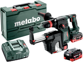Metabo KH 18 LTX BL 24 Q Set ISA 2 x 5,5Ah akkus fúrókalapács metaBOX-ban
