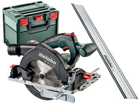 Metabo KS 18 LTX 57 BL akkus kézi körfűrész 18V | akku és töltő nélkül | FS 160 vezetősín | metaBOX 340 Metabo KS 18 LTX 57 BL akkus kézi körfűrész 18V | akku és töltő nélkül | FS 160 vezetősín | metaBOX 340
