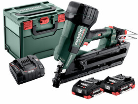 Metabo NFR 18 LTX 90 BL akkus szerkezeti szegező 2 x 4Ah + töltő, metaBOX-ban Metabo NFR 18 LTX 90 BL akkus szerkezeti szegező 2 x 4Ah + töltő, metaBOX-ban