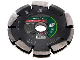Metabo UP gyémánt marótárcsa 125x18x22,23mm Metabo UP gyémánt marótárcsa 125x18x22,23mm