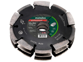 Metabo UP gyémánt marótárcsa 125x28,5x22,23mm Metabo UP gyémánt marótárcsa 125x28,5x22,23mm