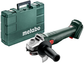 Metabo W 18 L 9-125 akkus sarokcsiszoló kofferben (akku és töltő nélkül)