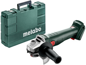 Metabo W 18 L 9-125 akkus sarokcsiszoló kofferben (akku és töltő nélkül) Metabo W 18 L 9-125 akkus sarokcsiszoló kofferben (akku és töltő nélkül)