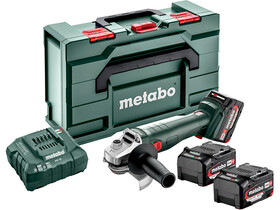 Metabo W 18 L 9-125 Quick 3 x 4Ah akkus sarokcsiszoló metaBOX-ban Metabo W 18 L 9-125 Quick 3 x 4Ah akkus sarokcsiszoló metaBOX-ban