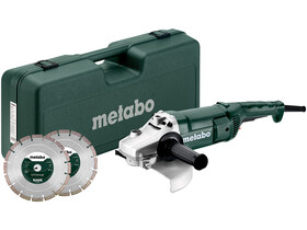 Metabo WEP 2200-230 + Case + 2 Dia Disc elektromos sarokcsiszoló kofferben