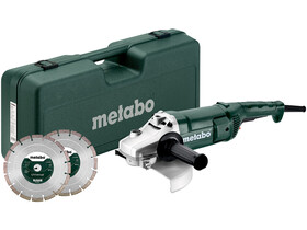 Metabo WEP 2200-230 + Case + 2 Dia Disc elektromos sarokcsiszoló kofferben Metabo WEP 2200-230 + Case + 2 Dia Disc elektromos sarokcsiszoló kofferben