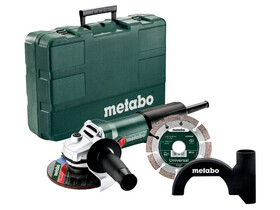 Metabo WEV 850-125 Set elektromos sarokcsiszoló Metabo WEV 850-125 Set elektromos sarokcsiszoló