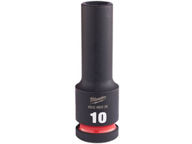 Milwaukee 1/2 inch 10 mm gépi hosszú dugókulcs Milwaukee 1/2 inch 10 mm gépi hosszú dugókulcs