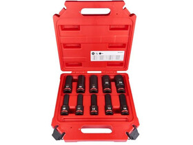 Milwaukee 1/2 inch 10 részes gépi dugókulcs készlet Milwaukee 1/2 inch 10 részes gépi dugókulcs készlet
