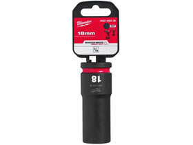 Milwaukee 1/2 inch 18 mm gépi hosszú dugókulcs Milwaukee 1/2 inch 18 mm gépi hosszú dugókulcs