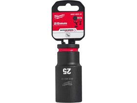 Milwaukee 1/2 inch 25 mm gépi hosszú dugókulcs Milwaukee 1/2 inch 25 mm gépi hosszú dugókulcs