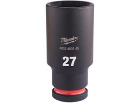 Milwaukee 1/2 inch 27 mm gépi hosszú dugókulcs Milwaukee 1/2 inch 27 mm gépi hosszú dugókulcs