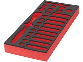 Milwaukee 1/2 inch Racsnis dugókulcs 28 rsz. Készlethez szivacs betét Milwaukee 1/2 inch Racsnis dugókulcs 28 rsz. Készlethez szivacs betét