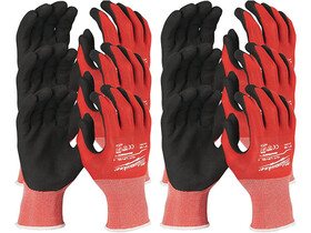 Milwaukee 1/A vágási szintű S/7-es vágásbiztos kesztyű 12 db Milwaukee 1/A vágási szintű S/7-es vágásbiztos kesztyű 12 db