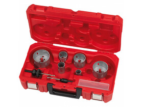 Milwaukee 10 részes bimetál körkivágó fűrész készlet Milwaukee 10 részes bimetál körkivágó fűrész készlet