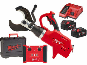 Milwaukee M18HCC75R-502C akkus kábelvágó 18 V | 75 mm | 77,8 kN | Szénkefementes | 2 x 5 Ah akku + töltő | Kofferben Milwaukee M18HCC75R-502C akkus kábelvágó 18 V | 75 mm | 77,8 kN | Szénkefementes | 2 x 5 Ah akku + töltő | Kofferben