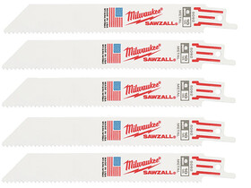 Milwaukee 150 x 10 Tpi Bimetál, Co orrfűrészlap 5 db Milwaukee 150 x 10 Tpi Bimetál, Co orrfűrészlap 5 db