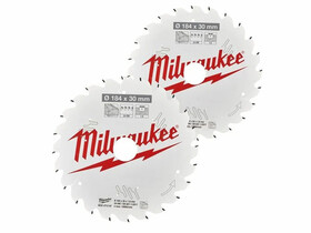 Milwaukee 165x24T/24T körfűrészlap 2 db + AJÁNDÉK utazó bögre Milwaukee 165x24T/24T körfűrészlap 2 db + AJÁNDÉK utazó bögre