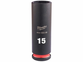 Milwaukee 3/8 inch 15 mm gépi hosszú dugókulcs Milwaukee 3/8 inch 15 mm gépi hosszú dugókulcs