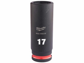 Milwaukee 3/8 inch 17 mm gépi hosszú dugókulcs Milwaukee 3/8 inch 17 mm gépi hosszú dugókulcs