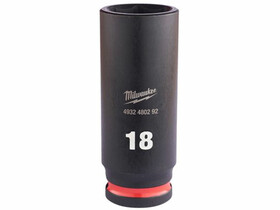 Milwaukee 3/8 inch 18 mm gépi hosszú dugókulcs Milwaukee 3/8 inch 18 mm gépi hosszú dugókulcs