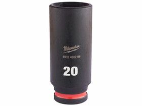 Milwaukee 3/8 inch 20 mm gépi hosszú dugókulcs Milwaukee 3/8 inch 20 mm gépi hosszú dugókulcs