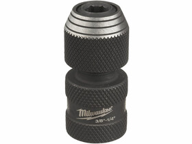 Milwaukee 3/8inch Négyszög - 1/4inch Hex gépi dugókulcs adapter Milwaukee 3/8inch Négyszög - 1/4inch Hex gépi dugókulcs adapter