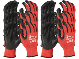 Milwaukee 3/C vágási szintű S/7-es vágásbiztos kesztyű 12 db Milwaukee 3/C vágási szintű S/7-es vágásbiztos kesztyű 12 db