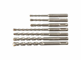 Milwaukee 7 részes standard kétélű sDS-Plus fúrószár készlet Milwaukee 7 részes standard kétélű sDS-Plus fúrószár készlet