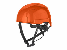 Milwaukee BOLT200 narancssárga, szellőzőrésekkel munkavédelmi sisak