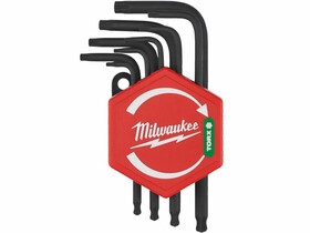 Milwaukee Compact L-Form Torx villáskulcs készlet T10 - T50 9 db Milwaukee Compact L-Form Torx villáskulcs készlet T10 - T50 9 db