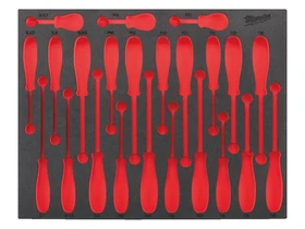 Milwaukee Csavarhúzó 23 rsz. Készlethez szivacs betét Milwaukee Csavarhúzó 23 rsz. Készlethez szivacs betét