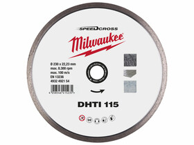 Milwaukee DHTi 115 mm gyémánt vágótárcsa Milwaukee DHTi 115 mm gyémánt vágótárcsa