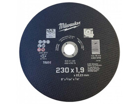 Milwaukee ECO SCS41 230x1.9mm vágókorong Milwaukee ECO SCS41 230x1.9mm vágókorong