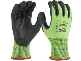 Milwaukee Hi-Vis 5/E vágási szintű XL/10-es vágásbiztos kesztyű Milwaukee Hi-Vis 5/E vágási szintű XL/10-es vágásbiztos kesztyű