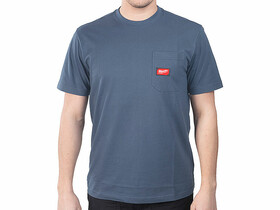 Milwaukee kék rövid ujjú póló L méret Milwaukee kék rövid ujjú póló L méret