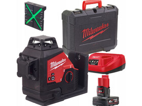 Milwaukee M12 3PL-401C vonallézer Milwaukee M12 3PL-401C vonallézer