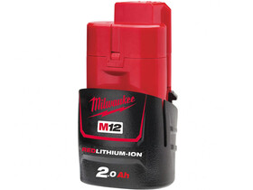 Milwaukee M12 B2 12 V 2,0 Ah Li-ion akkumulátor Milwaukee M12 B2 12 V 2,0 Ah Li-ion akkumulátor