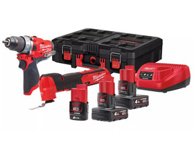 Milwaukee M12 FPP2AX-423P gépcsomag Milwaukee M12 FPP2AX-423P gépcsomag