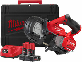 Milwaukee M12FBS64-402X akkus kézi szalagfűrész Milwaukee M12FBS64-402X akkus kézi szalagfűrész