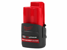 Milwaukee M12HB2.5 akkumulátor 12 V | 2,5 Ah | Li-Ion Milwaukee M12HB2.5 akkumulátor 12 V | 2,5 Ah | Li-Ion