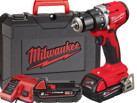Milwaukee M18 BLDDRC-202C akkus fúrócsavarozó tokmányos 2 x M18 B2 + M12-18 C Milwaukee M18 BLDDRC-202C akkus fúrócsavarozó tokmányos 2 x M18 B2 + M12-18 C