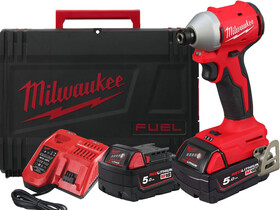Milwaukee M18 BLIDR-502X akkus ütvecsavarozó 2 x M18 B5 + M12-18 C + Heavy Duty Milwaukee M18 BLIDR-502X akkus ütvecsavarozó 2 x M18 B5 + M12-18 C + Heavy Duty