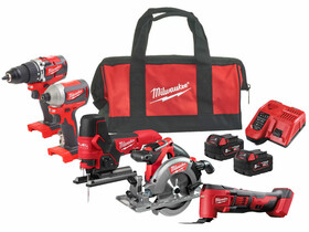 Milwaukee M18 FPP5K-502B gépcsomag Milwaukee M18 FPP5K-502B gépcsomag
