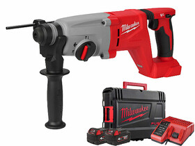 Milwaukee M18BLHACD26-402X akkus fúró-vésőkalapács SDS-Plus 26 mm Milwaukee M18BLHACD26-402X akkus fúró-vésőkalapács SDS-Plus 26 mm