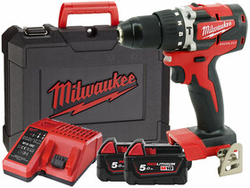 Milwaukee M18CBLPD-502C akkus ütvefúró-csavarozó Milwaukee M18CBLPD-502C akkus ütvefúró-csavarozó