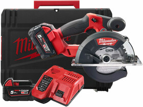Milwaukee M18FMCS-502X akkus fémipari körfűrész Milwaukee M18FMCS-502X akkus fémipari körfűrész